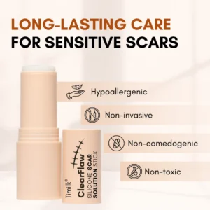 Timilk® ClearFlaw Silicone Scar Solution Stick