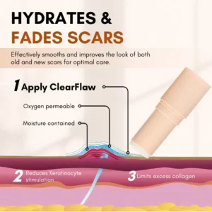 Timilk® ClearFlaw Silicone Scar Solution Stick