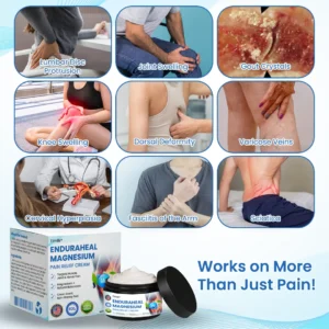 Timilk® EnduraHeal Magnesium Pain Relief Cream (Treats Arthritis, Neuropathy, Rheumatism, Sports Injuries & More)