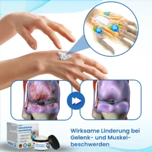 Timilk® EnduraHeal Magnesium Schmerz­Linderungs­creme (Behandelt Arthritis, Neuropathie, Rheuma, Sportverletzungen und mehr)