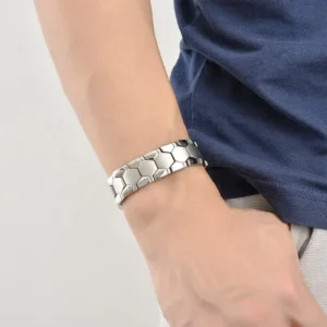 Timilk® MagnaCalm Copper Magnet Wellness Bracelet – For Men