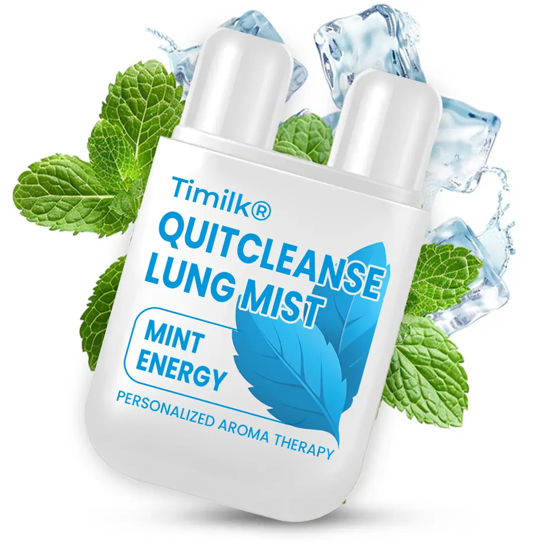 Timilk® QuitCleanse Lung Mist — Break Free From Cigarettes in 21 Days