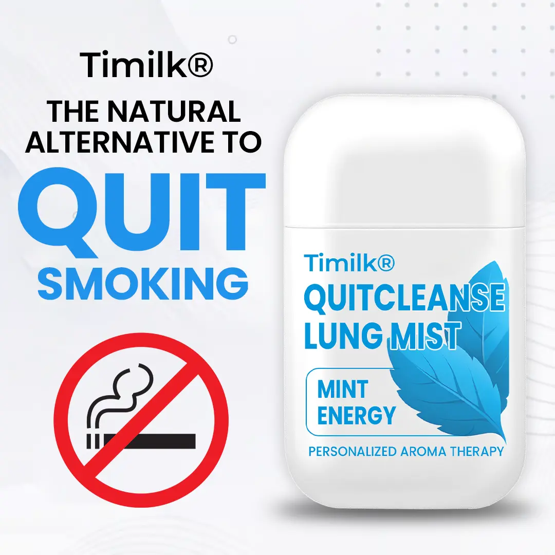 Timilk® QuitCleanse Lung Mist — Break Free From Cigarettes in 21 Days