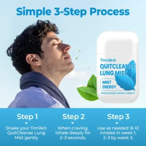 Timilk® QuitCleanse Lung Mist — Break Free From Cigarettes in 21 Days