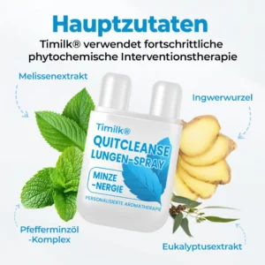 Timilk® QuitCleanse Lungen-Spray — In 21 Tagen Rauchfrei