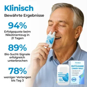 Timilk® QuitCleanse Lungen-Spray — In 21 Tagen Rauchfrei