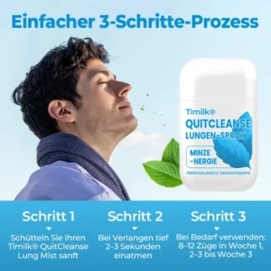 Timilk® QuitCleanse Lungen-Spray — In 21 Tagen Rauchfrei
