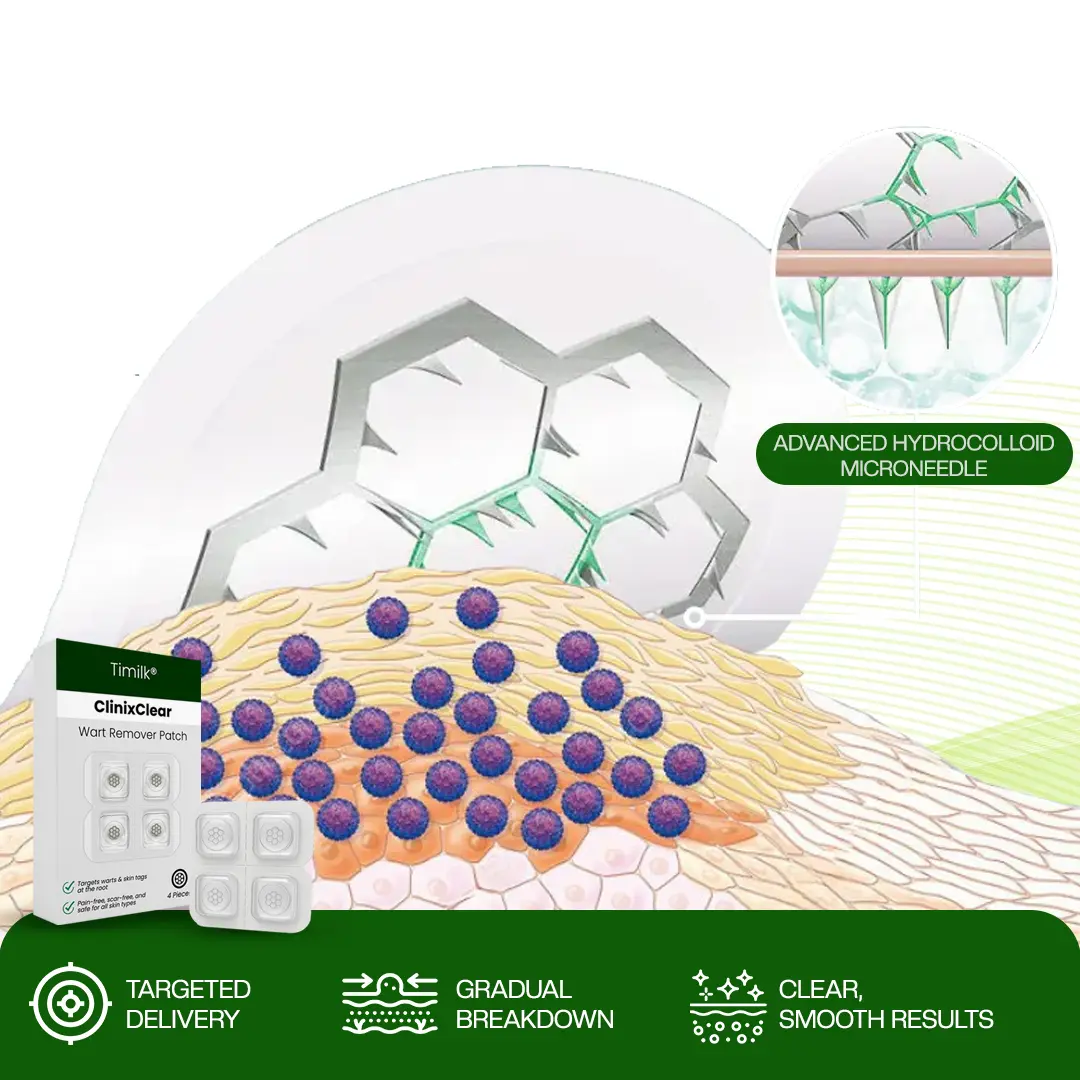 Timilk® ClinixClear Wart Remover Patch