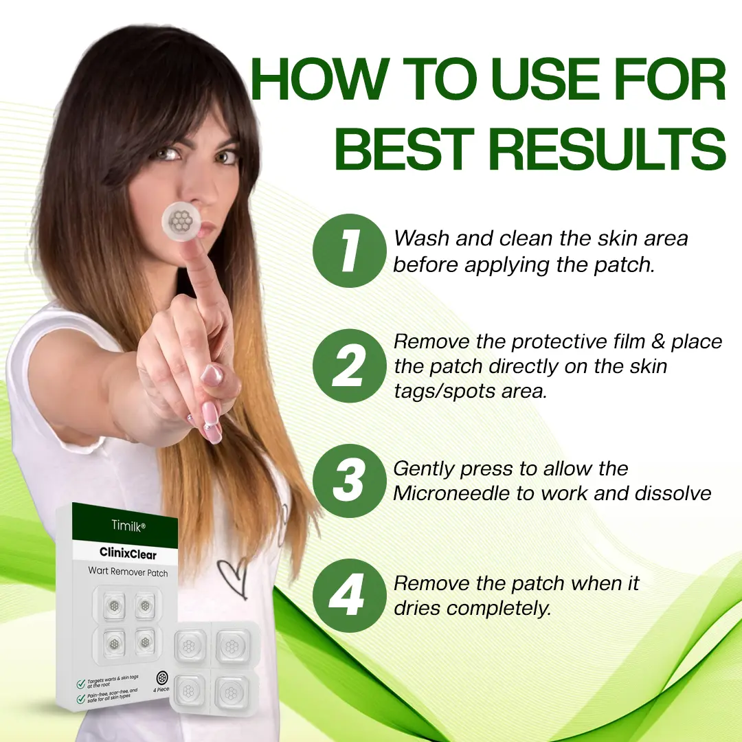 Timilk® ClinixClear Wart Remover Patch