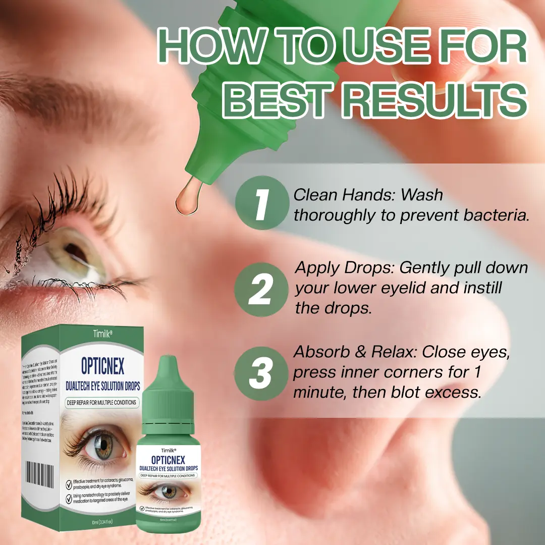 Timilk® OpticNex DualTech Eye Solution Drops (A)