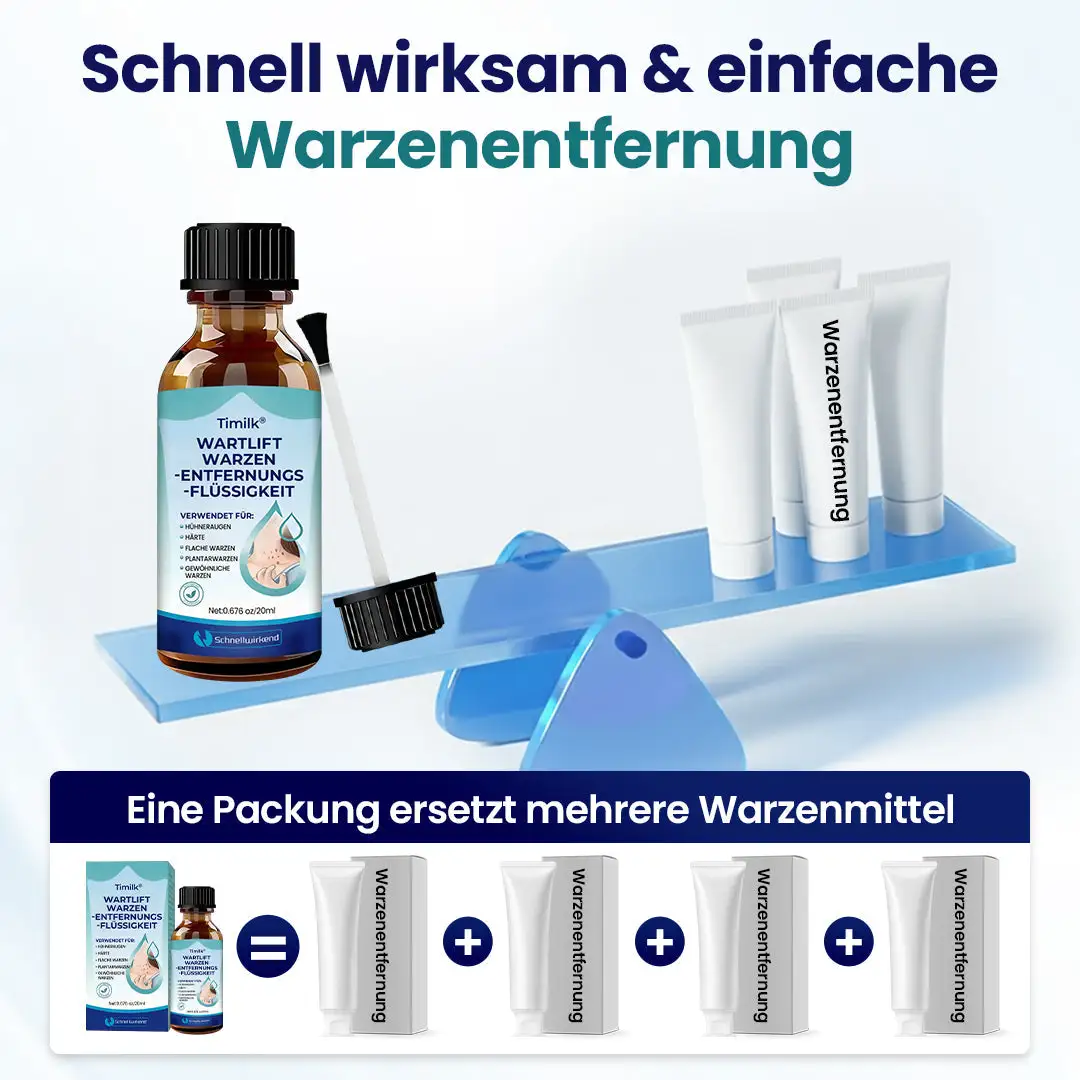 Timilk® WartLift Warzen-Entfernungsflüssigkeit