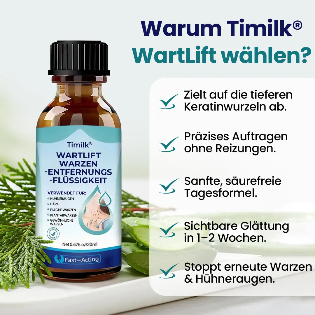 Timilk® WartLift Warzen-Entfernungsflüssigkeit