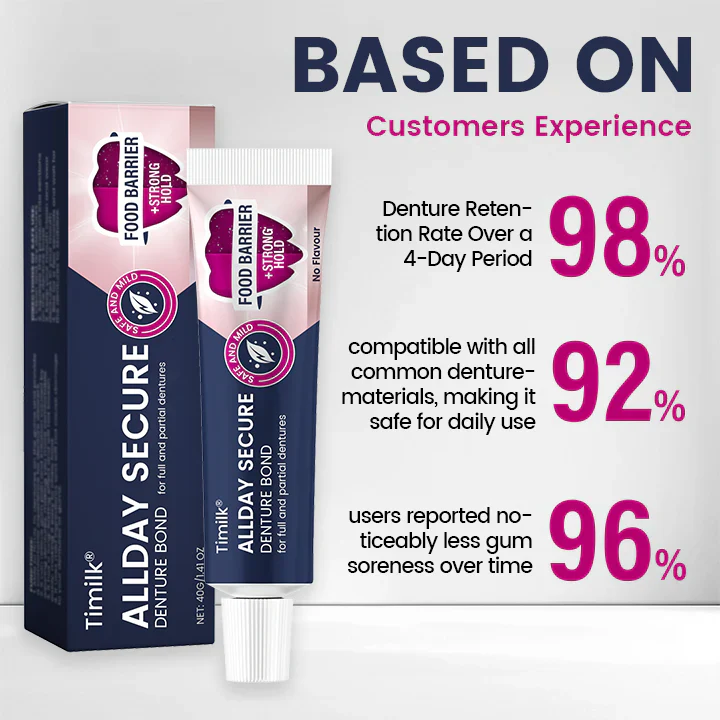 Timilk® All Day Secure Denture Bond - Image 5