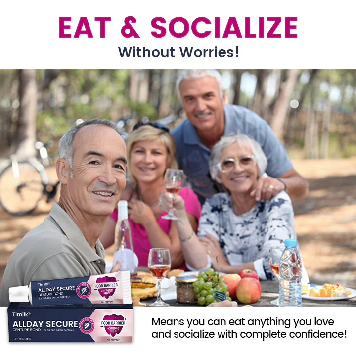 Timilk® All Day Secure Denture Bond - Image 2